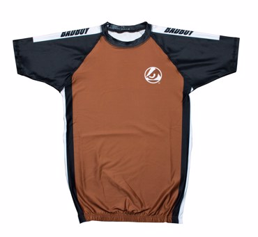 Bad Boy eyecon RANKED Rashguard S/S-brown